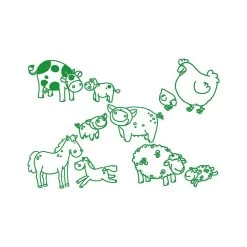 Kinder Stempel Minos Bauernhof Von Aladine -Essen - Trinken Verkäufe hersteller aladine kinder stempel minos bauernhof 3