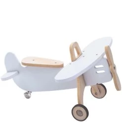 Holzflugzeug Weiß Von Alondra