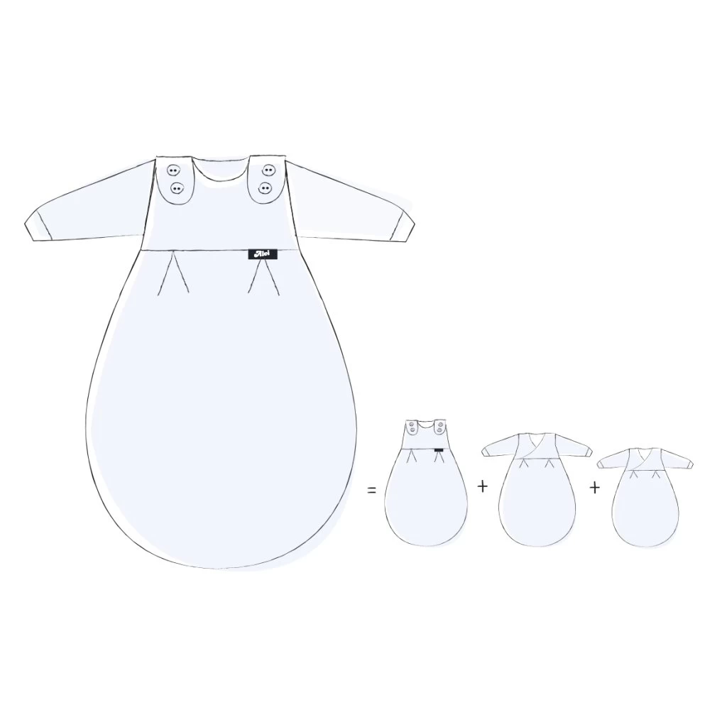 Alvi Baby-Mäxchen 3-teilig Granite Animals 6 Alvi Baby-Mäxchen 3-teilig Granite Animals – Bild 4