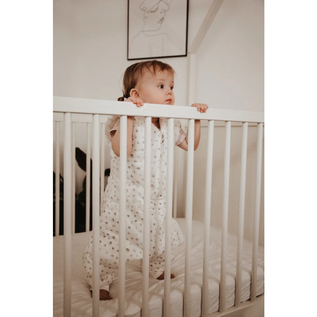 Alvi Kinder-Schlafsack Mit Beinen Sleep-Overall Aqua Dot 4 Alvi Kinder-Schlafsack Mit Beinen Sleep-Overall Aqua Dot – Bild 2