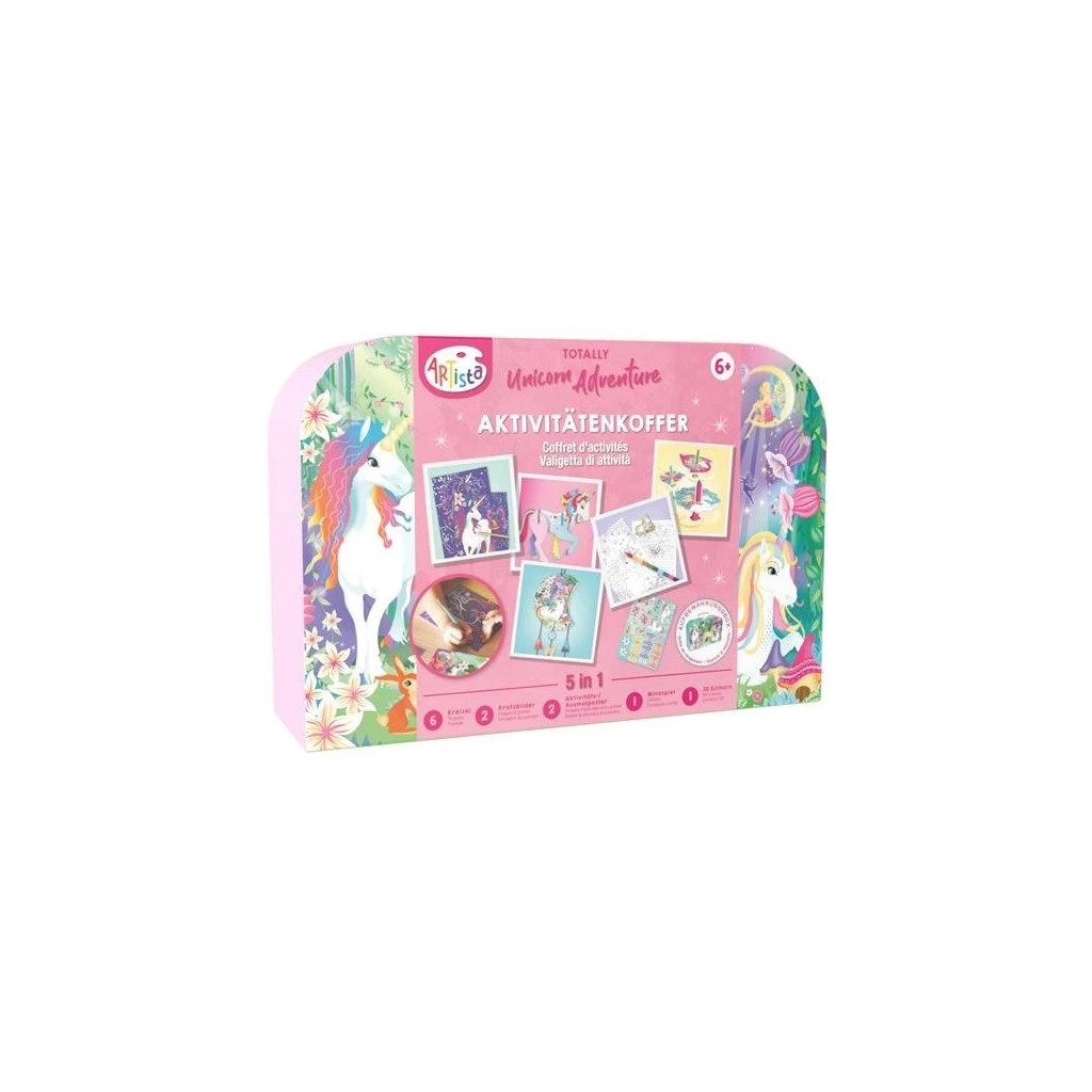 Artista Aktivitätenkoffer Einhorn 5in1 3 Artista Aktivitätenkoffer Einhorn 5in1