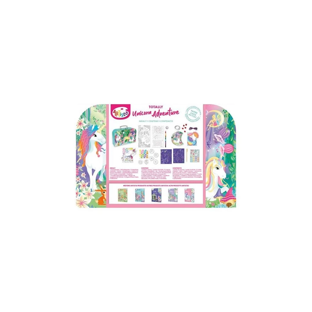 Artista Aktivitätenkoffer Einhorn 5in1 4 Artista Aktivitätenkoffer Einhorn 5in1 – Bild 2