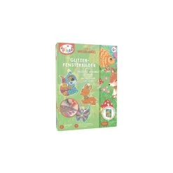 Artista Glitzer-Fensterbilder