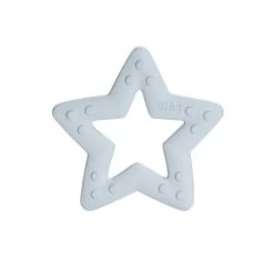 Beißring Stern Hellblau Von BIBS
