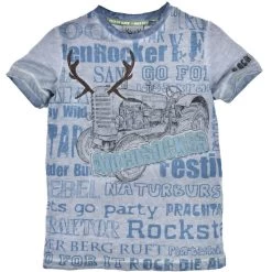 T-Shirt Traktor Smoke Alpenrocker Von Bondi