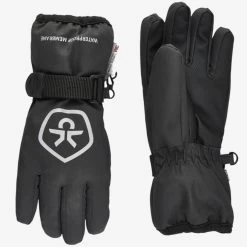 Color Kids Finger-Handschuhe Gefüttert Schwarz 5458