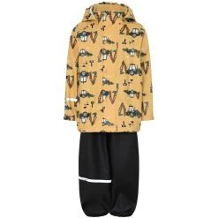 Regenbekleidungsset Farbe Rattan 80 Celavi