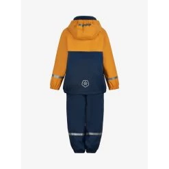 Color Kids Kinder-Regen-Set Fleece PU Marine-gelb -Essen - Trinken Verkäufe hersteller color kids kinder regen set fleece pu marine gelb 92
