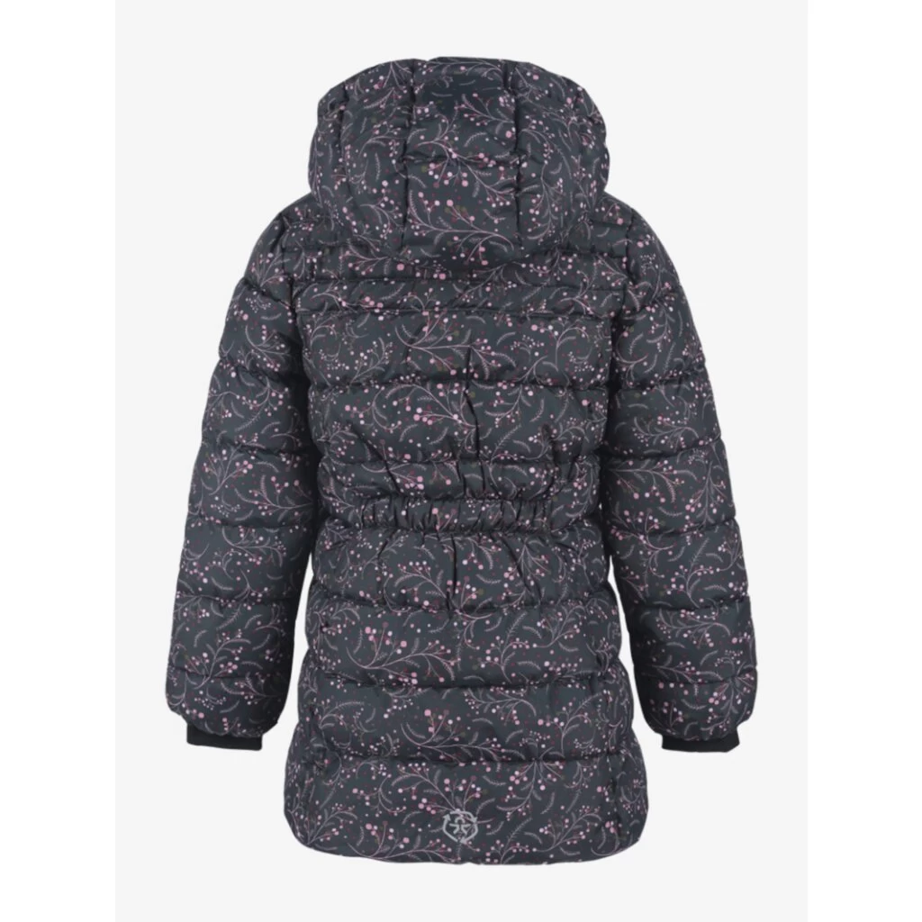 Color Kids Stepp-Jacke Grau Rosa Ranken 5 Color Kids Stepp-Jacke Grau Rosa Ranken – Bild 3