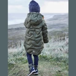 Color Kids Stepp-Jacke Olive