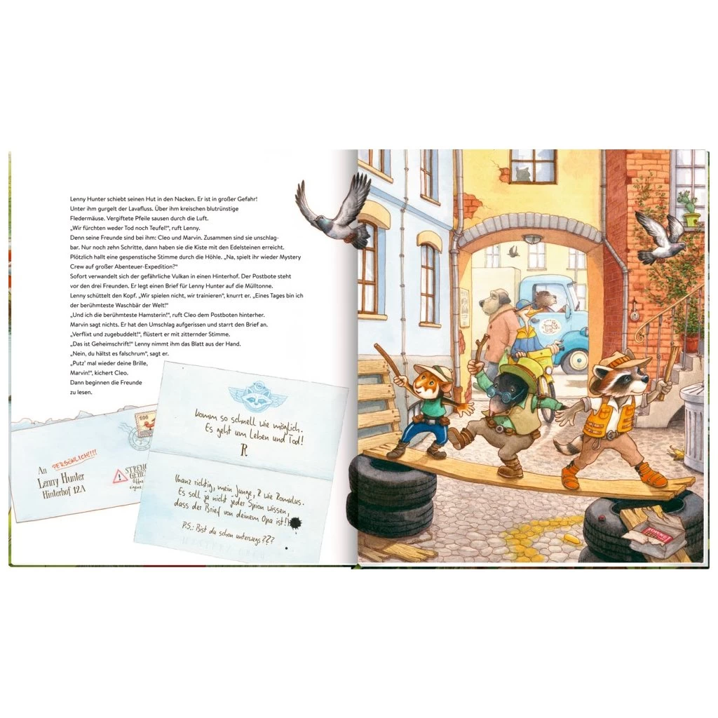 Coppenrath Kinderbuch Lenny Hunter - Die Magische Sanduhr 4 Coppenrath Kinderbuch Lenny Hunter - Die Magische Sanduhr – Bild 2