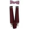 Kinder-Hosenträger Und Fliege 128-146 Bordeaux Quadrate Von Der Flotte Boy -Essen - Trinken Verkäufe hersteller der flotte boy kinder hosentraeger und fliege 128 146 bordeaux quadrate