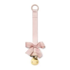 Schnullerkette Powder Pink/ Rosa Schleife Von Elodie Details