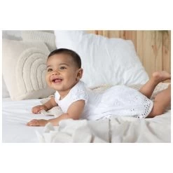 Feetje Baby-Kleid Mit Höschen Weiß Summer Denim -Essen - Trinken Verkäufe hersteller feetje baby kleid mit hoeschen weiss summer denim 55