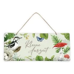 Grätz Blechschild Laubwald Kleine Auszeit