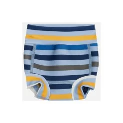 Baby-Schwimm-Windel Harumi Streifen Hellblau Von Hust And Claire