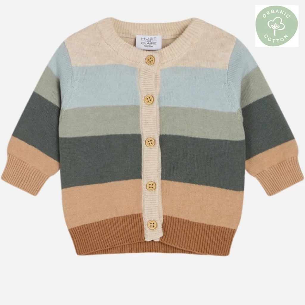 Hust And Claire Baby-Strickjacke Cammi Pineneedle 3 Hust And Claire Baby-Strickjacke Cammi Pineneedle