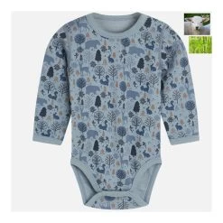 Hust And Claire Baloo Wolle Bambus Wald Body Blau