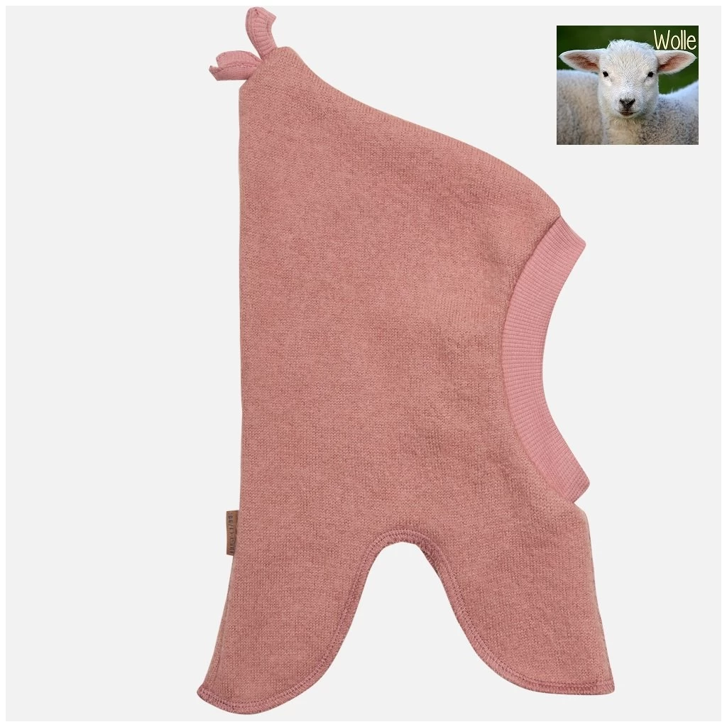 Hust And Claire Feo Sturmhaube Mütze Wolle Altrosa 3 Hust And Claire Feo Sturmhaube Mütze Wolle Altrosa