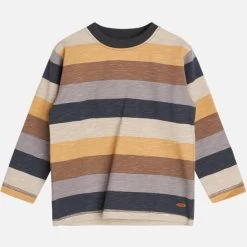 Hust And Claire Kinder-Ringel-Shirt Anton Marine-braun