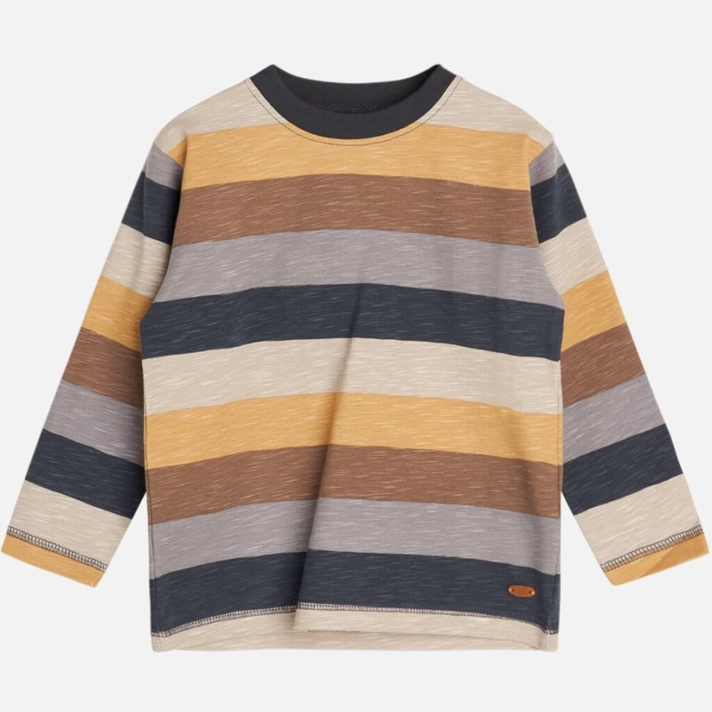 Hust And Claire Kinder-Ringel-Shirt Anton Marine-braun 3 Hust And Claire Kinder-Ringel-Shirt Anton Marine-braun