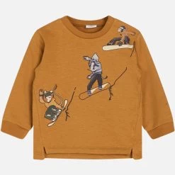 Hust And Claire Kinder-Shirt Asger Snowboard Braun