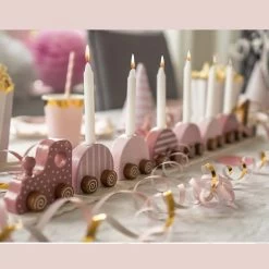 JaBaDaBaDo Geburtstagszug Rosa Mit Zahlen