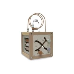 Jollein Aktivitäten-Würfel Aus Holz Farm -Essen - Trinken Verkäufe hersteller jollein aktivitaetenwuerfel aus holz farm 4