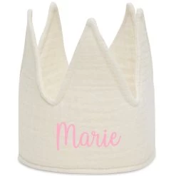 Jollein Geburtstagskrone 12x35cm Party Collection Ivory Personalisiert