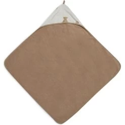 Jollein Kapuzentuch Teddy Bear GOTS 75 X 75 Cm