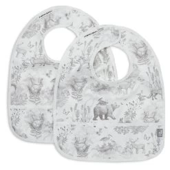 Jollein Lätzchen Wasserdicht Pimpelmees Forest Animals 2erSet