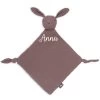 Personalisiertes Schnuffeltuch Hase Chestnut -Essen - Trinken Verkäufe hersteller jollein personalisiertes schnullertuch hase chestnut