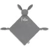 Personalisiertes Schnuffeltuch Hase Storm Grey -Essen - Trinken Verkäufe hersteller jollein personalisiertes schnullertuch hase storm grey
