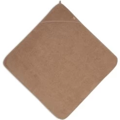 Weiches Frottee-Kapuzenhandtuch Keks 75x75cm Von Jollein