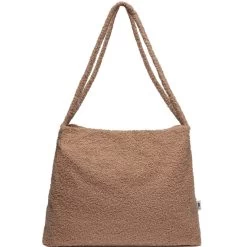 Jollein Wickeltasche Shopper 34 X 43 Cm Boucle Biscuit
