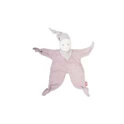 Kikadu Baby-Stoff-Püppchen Rosa GOTS