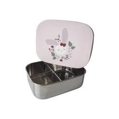 Kikadu Kinder-Lunch-Box Hase Rosa
