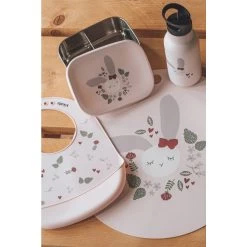 Kikadu Kinder-Silikon-Platzset Hase Rosa -Essen - Trinken Verkäufe hersteller kikadu kinder silikon platzset hase rosa 3