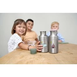 LÄSSIG Edelstahl Trinkflasche 2 Aufsätze Adventure Bus 500 Ml Von Lässig -Essen - Trinken Verkäufe hersteller laessig edelstahl trinkflasche 2 aufsaetze adventure bus 500 ml 3