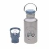 LÄSSIG Edelstahl Trinkflasche 2 Aufsätze Adventure Traktor 500 Ml Von Lässig -Essen - Trinken Verkäufe hersteller laessig edelstahl trinkflasche 2 aufsaetze adventure traktor 500 ml