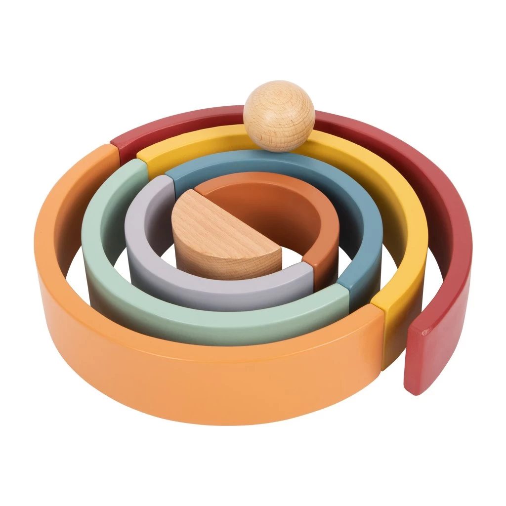 Personalisierter Holz Regenbogen Bunt Safari 4 Personalisierter Holz Regenbogen Bunt Safari – Bild 2