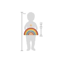 Personalisierter Holz Regenbogen Bunt Safari 9 Personalisierter Holz Regenbogen Bunt Safari -Essen - Trinken Verkäufe hersteller legler personalisierter holz regenbogen bunt safari 3