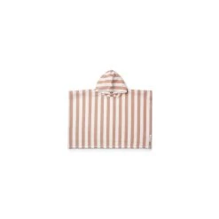 Liewood Paco Poncho Badetuch White Tuscany Rose