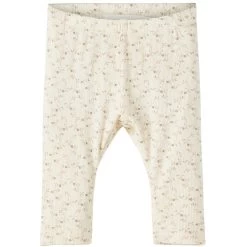 Lil Atelier Baby-Legging-Gago Blumen Natur