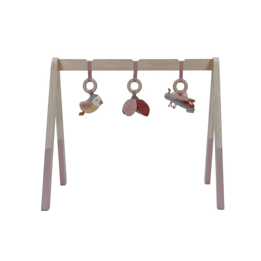 Holz Babygym, Spieltrapez - Flowers & Butterflies Mit Spielzeug Von Little Dutch 3 Holz Babygym, Spieltrapez - Flowers & Butterflies Mit Spielzeug Von Little Dutch
