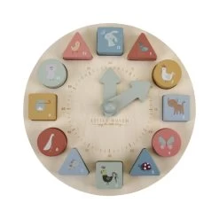 Little Dutch Kinder-Holz-Puzzle-Uhr -Essen - Trinken Verkäufe hersteller little dutch kinder holz puzzle uhr 3
