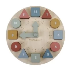 Little Dutch Kinder-Holz-Puzzle-Uhr -Essen - Trinken Verkäufe hersteller little dutch kinder holz puzzle uhr 4