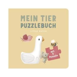 Little Dutch Kinderbuch - Mein Tier Puzzlebuch -Essen - Trinken Verkäufe hersteller little dutch kinderbuch mein tier puzzlebuch 3