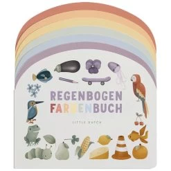 Little Dutch Kinderbuch - Regenbogen Farbenbuch -Essen - Trinken Verkäufe hersteller little dutch kinderbuch regenbogen farbenbuch 3