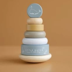 Ring Stapelturm Blue Ocean Von Little Dutch -Essen - Trinken Verkäufe hersteller little dutch ring stapelturm blue ocean 6